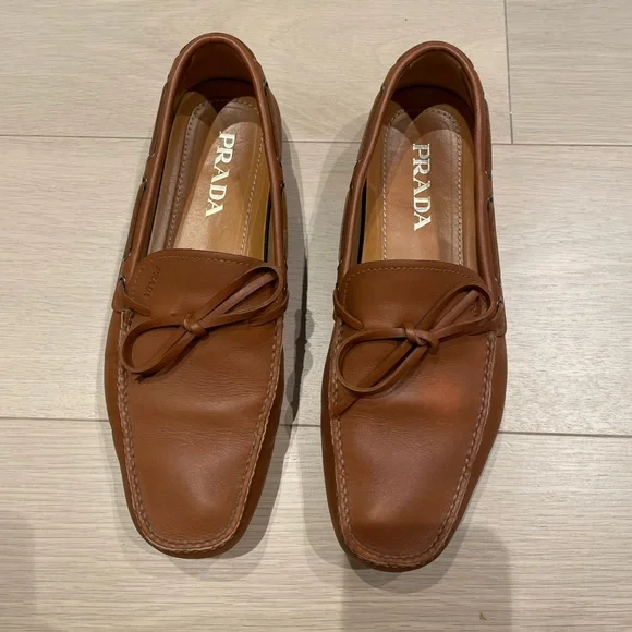 Prada | Shoes | Prada Calzature Uomo Prada Loafers Mens Size  display picture 2